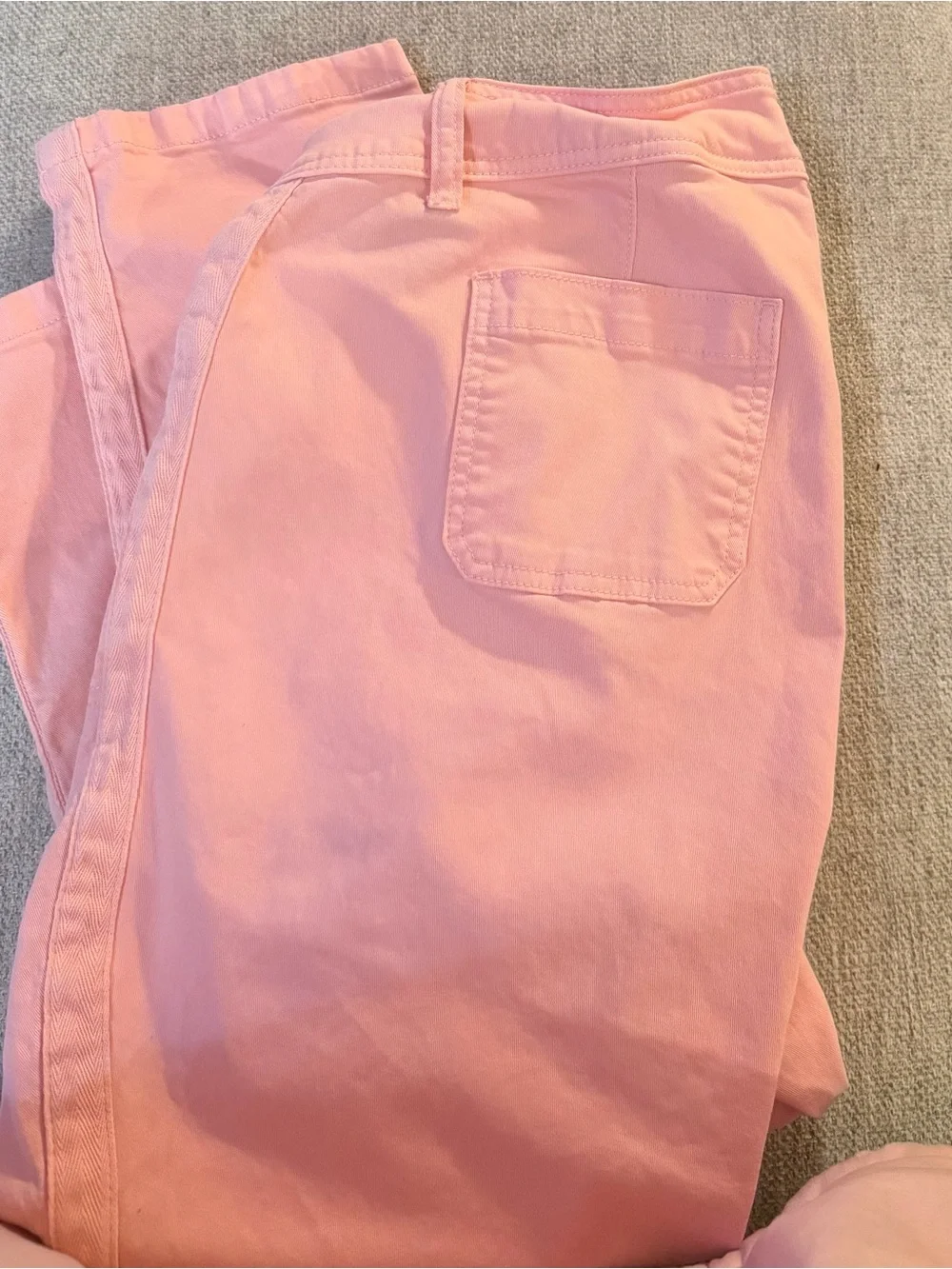 torrid Light Pink Cropped Stretch Jeans